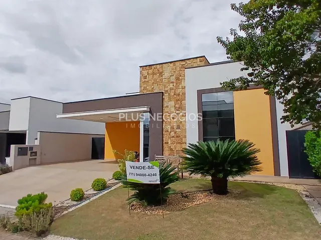 Casa com 465m² 4 quartos e 5 banheiros, à venda, no bairro Alphaville Nova Esplanada em Votorantim