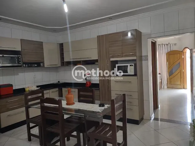 Casa com 198m² 3 quartos e 2 banheiros, à venda, no bairro Jardim Ouro Preto em Campinas