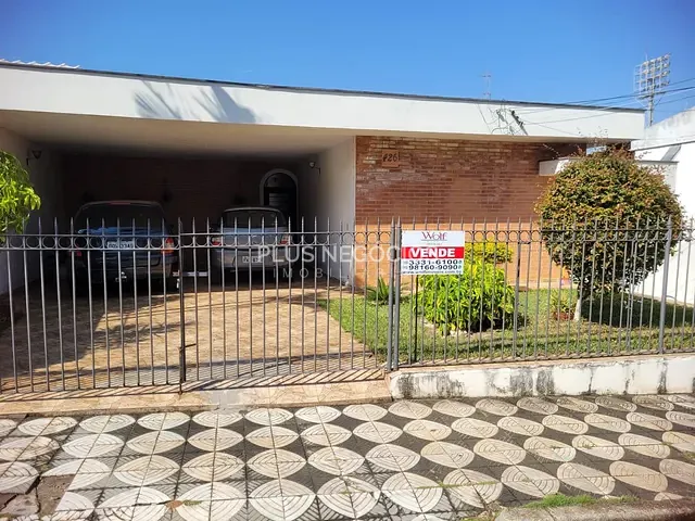 Casa com 285m² 3 quartos e 3 banheiros, à venda, no bairro Jardim Santa Rosália em Sorocaba
