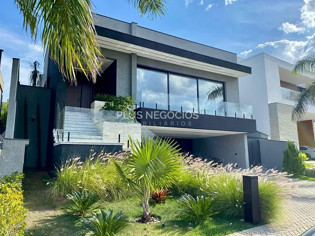 Casa com 450m² 3 quartos e 5 banheiros, à venda ou para alugar, no bairro Alphaville Nova Esplanada em Votorantim