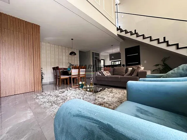 Sobrado com 300m² 3 quartos e 5 banheiros, à venda, no bairro Residencial Maria Dulce em Indaiatuba