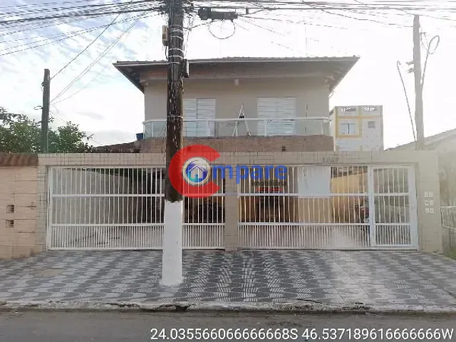 Casa com 76m² 2 quartos e 1 banheiro, à venda, no bairro MELVI em Praia Grande