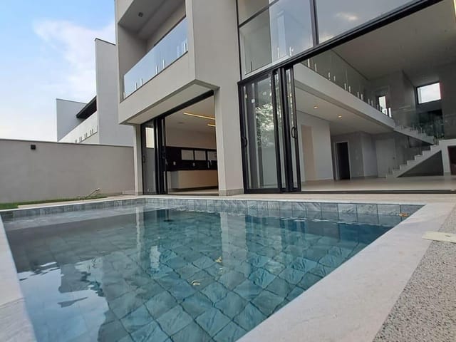 Foto do Casa - Casa para venda e locação 4 suítes área gourmet piscina, Alphaville Nova Esplanada, Votorantim, SP | Plus Negócios Imobiliários
