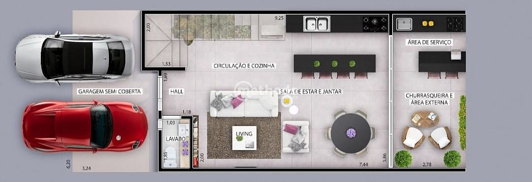 Casa, 3 quartos, 173 m² - Foto 21