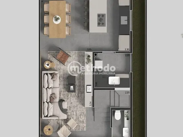 Casa com 130m² 3 quartos e 3 banheiros, à venda, no bairro Parque Taquaral em Campinas