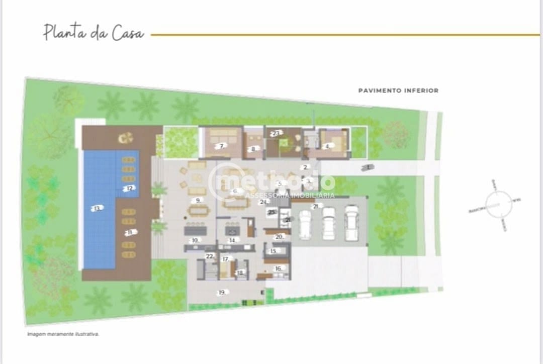 Casa, 5 quartos, 640 m² - Foto 11