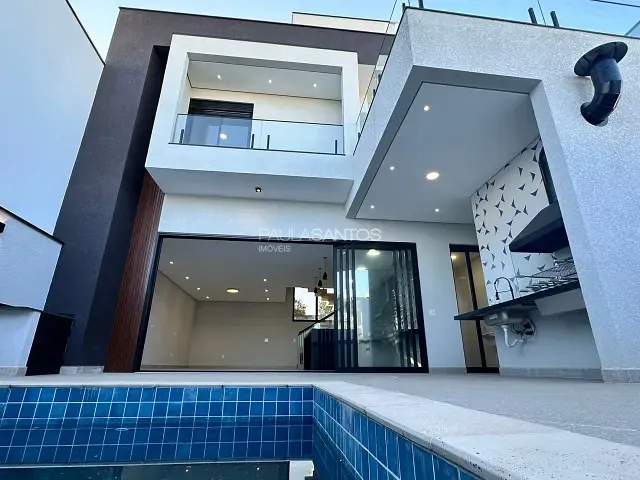 Casa com 215m² 3 quartos e 5 banheiros, à venda, no bairro Wanel Ville em Sorocaba