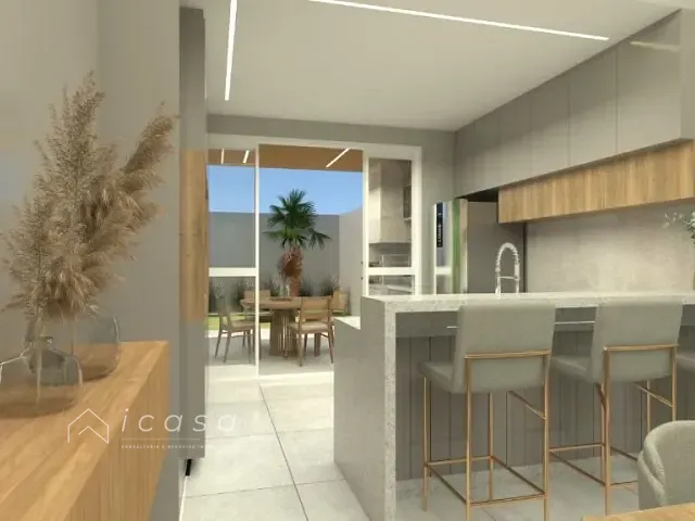 Casa com 144m² 2 quartos e 1 banheiro, à venda, no bairro Jardim Santana em Tremembé