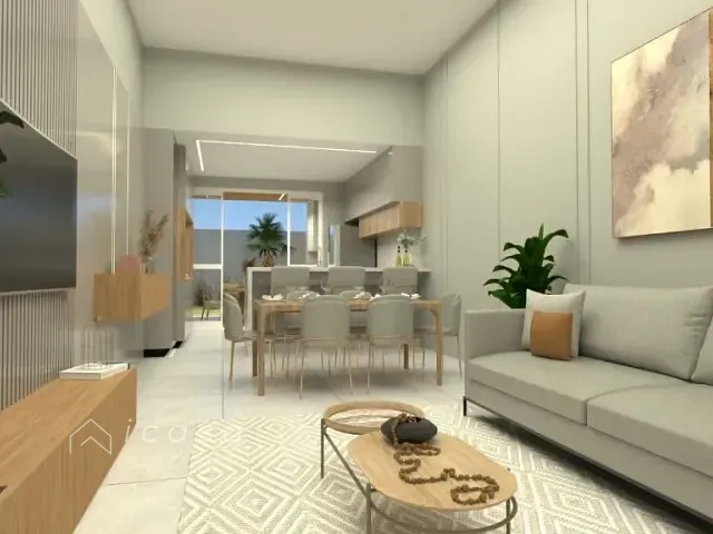 Casa com 144m² 2 quartos e 1 banheiro, à venda, no bairro Jardim Santana em Tremembé