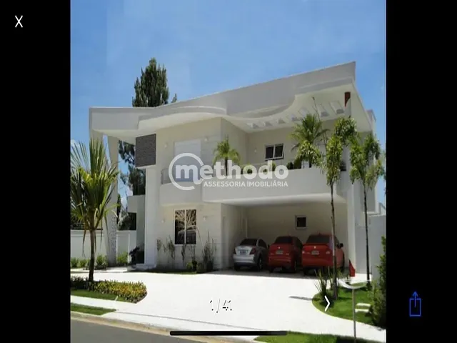 Casa com 820m² 5 quartos e 8 banheiros, à venda, no bairro Loteamento Alphaville Campinas em Campinas