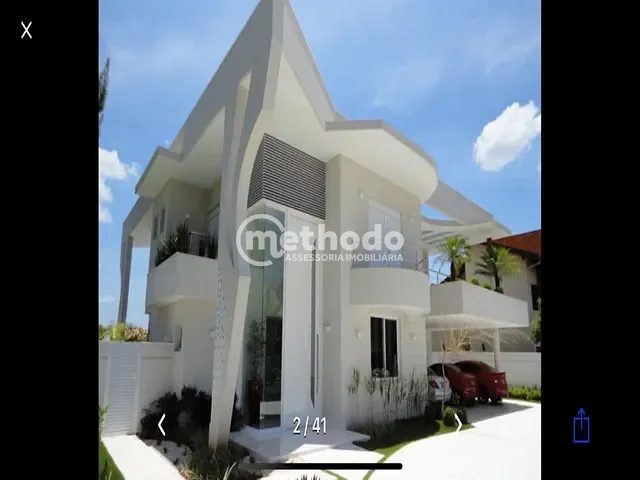 Casa com 820m² 5 quartos e 8 banheiros, à venda, no bairro Loteamento Alphaville Campinas em Campinas