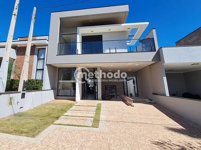 Casa com 200m² 3 quartos e 4 banheiros, à venda, no bairro Vila Monte Alegre IV em Paulínia