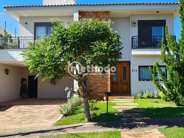 Casa com 376m² 4 quartos e 4 banheiros, à venda, no bairro Residencial Parque dos Alecrins em Campinas