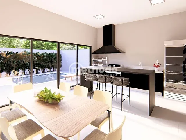 Casa com 430m² 3 quartos e 5 banheiros, à venda, no bairro Lot. Residencial Arborais em Campinas
