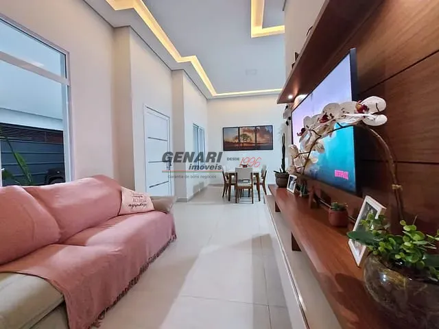 Casa com 150m² 3 quartos e 2 banheiros, à venda, no bairro Jardim Residencial Nova Veneza em Indaiatuba