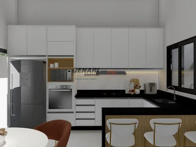 Casa com 150m² 3 quartos e 2 banheiros, à venda, no bairro Parque Barnabé em Indaiatuba