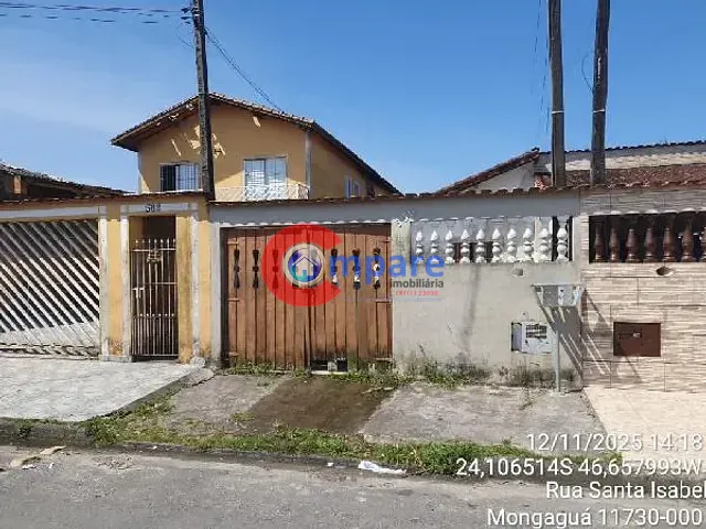 Casa com 52m² 1 quarto e 1 banheiro, à venda, no bairro VILA N SRA DE FATIMA em Mongagua