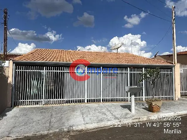 Casa com 213m² 3 quartos e 1 banheiro, à venda, no bairro Palmital em Marília