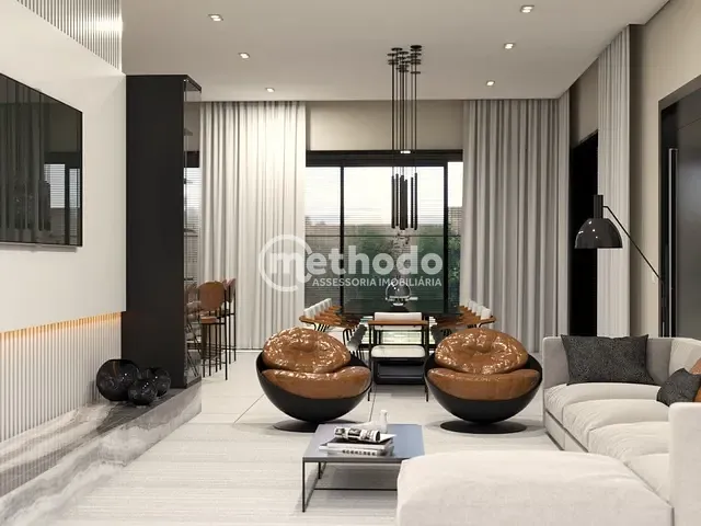 Casa com 430m² 3 quartos e 4 banheiros, à venda, no bairro Lot. Residencial Arborais em Campinas