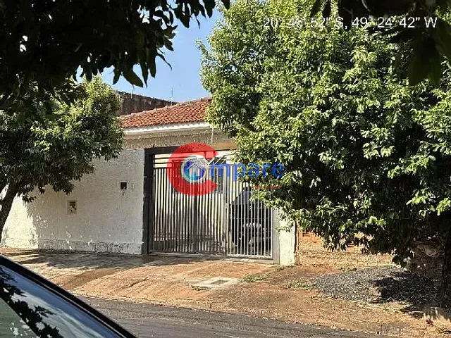 Casa com 124m² 3 quartos e 1 banheiro, à venda, no bairro SOLO SAGRADO em Sao Jose Do Rio Preto