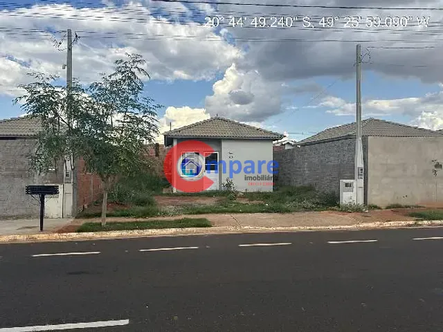 Casa com 43m² 2 quartos e 1 banheiro, à venda, no bairro RESIDENCIAL JOSE BERNARDES COELHO em Sao Jose Do Rio Preto