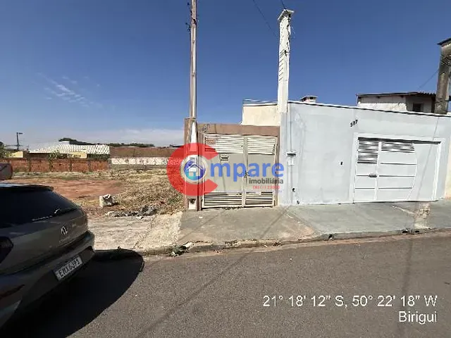 Casa com 61m² 2 quartos e 1 banheiro, à venda, no bairro Colinas em Birigui
