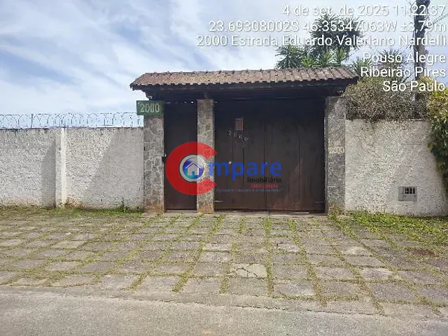 Casa com 500m² 5 quartos e 1 banheiro, à venda, no bairro Pouso Alegre em Ribeirão Pires