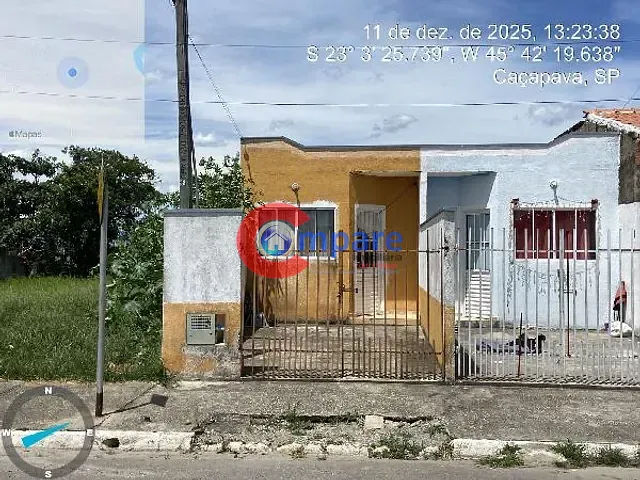Casa com 57m² 1 quarto e 1 banheiro, à venda, no bairro IRIGUASSU E TATAUBA em Cacapava