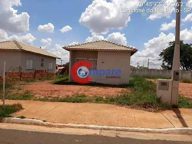 Casa com 43m² 2 quartos e 1 banheiro, à venda, no bairro Residencial Jos® Bernardes Coelho em Sao Jose Do Rio Preto
