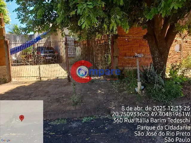 Casa com 96m² 1 quarto e 1 banheiro, à venda, no bairro Parque da Cidadania em São José do Rio Preto