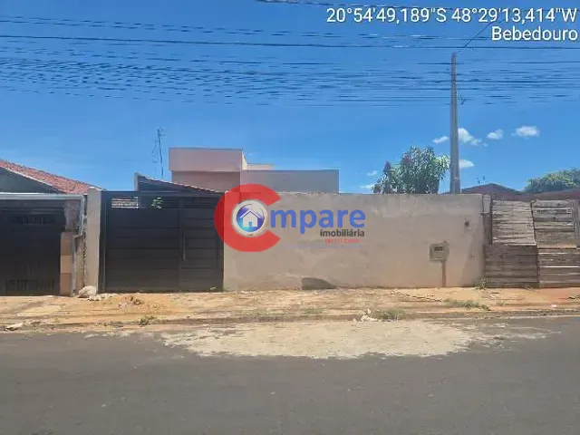Casa com 72m² 1 quarto e 1 banheiro, à venda, no bairro Chácaras Parati em Bebedouro