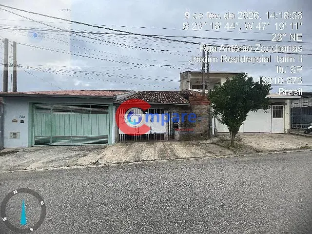 Casa com 126m² 1 quarto e 1 banheiro, à venda, no bairro ITAIM em Itu