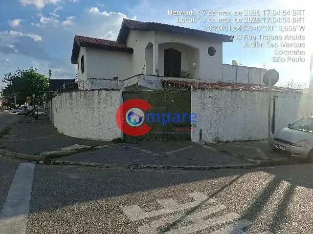Casa com 357m² 3 quartos e 1 banheiro, à venda, no bairro Jardim Sao Marcos em Sorocaba