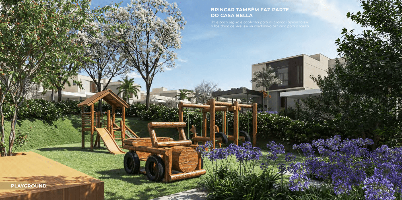 Perspectiva do Casa - Casa Harmonia à venda com 149m², Parque das Flores, Campinas, SP | Methodo Assessoria Imobiliária e Administração de Bens Ltda
