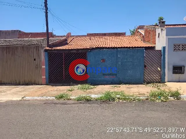 Casa com 80m² 1 quarto e 1 banheiro, à venda, no bairro Conjunto Residencial Itajubi em Ourinhos