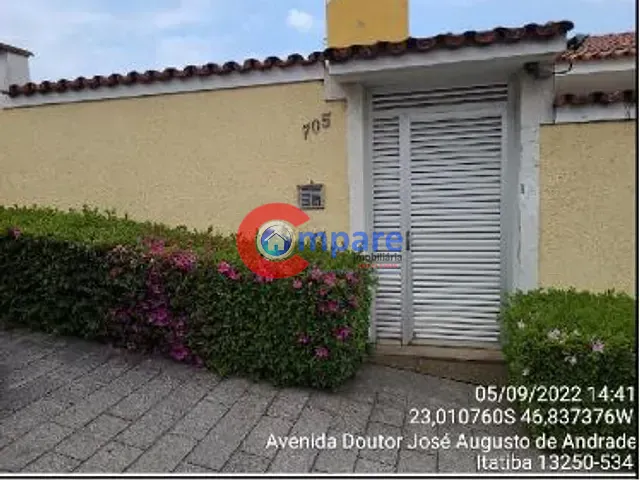 Casa com 455m² 5 quartos e 1 banheiro, à venda, no bairro JARDIM SAO JOSE em Itatiba
