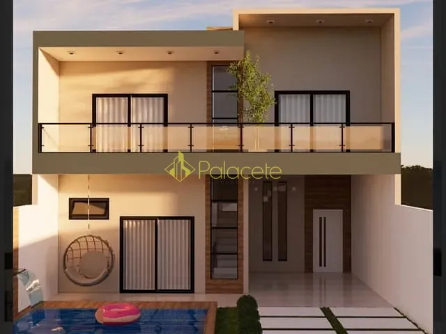 Casa com 175m² 3 quartos e 2 banheiros, à venda, no bairro Res. Santa Clara em Pindamonhangaba