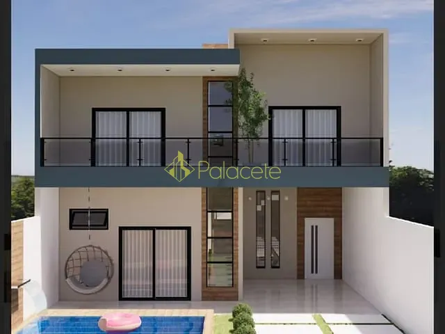 Casa com 175m² 3 quartos e 2 banheiros, à venda, no bairro Res. Santa Clara em Pindamonhangaba