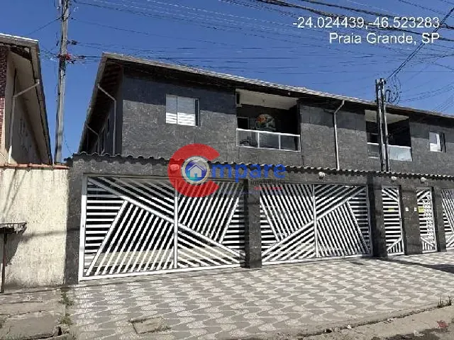 Casa com 10m² 2 quartos e 1 banheiro, à venda, no bairro São José do Rio Preto em Praia Grande