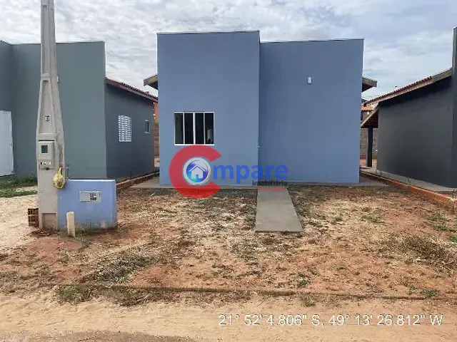 Casa com 41m² 1 quarto e 1 banheiro, à venda, no bairro JARDIM MARIA LUIZA II em Reginópolis