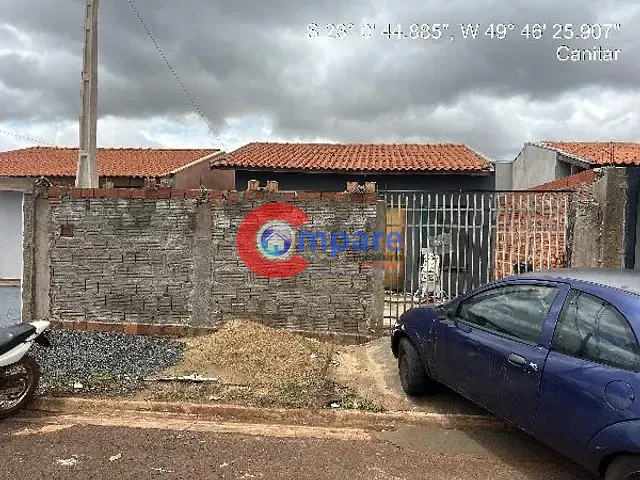 Casa com 55m² 2 quartos e 1 banheiro, à venda, no bairro Jim Ville em Canitar