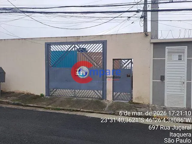 Casa com 42m² 2 quartos e 1 banheiro, à venda, no bairro Parada XV de Novembro em São Paulo