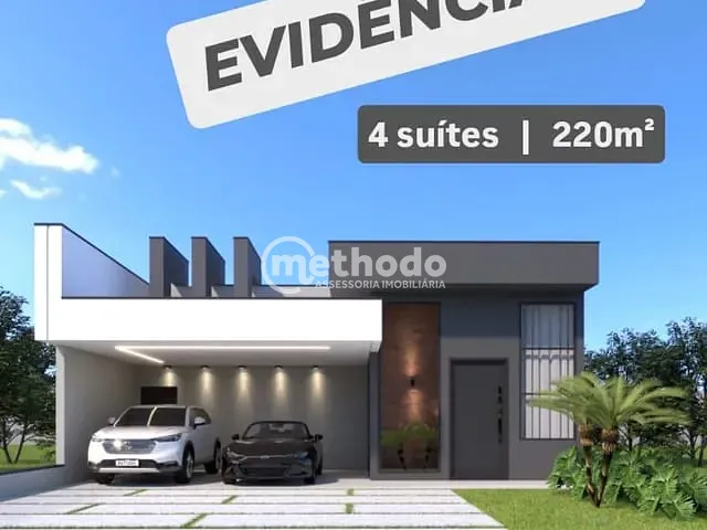 Casa com 369m² 4 quartos e 5 banheiros, à venda, no bairro Caldeira em Indaiatuba