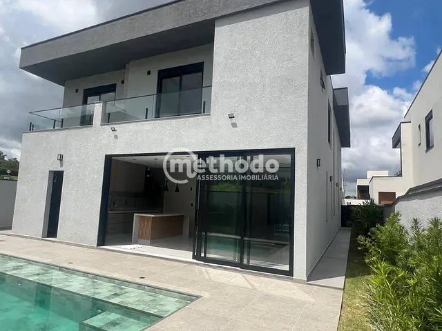 Casa com 420m² 4 quartos e 6 banheiros, à venda, no bairro Loteamento Residencial Arborais em Campinas