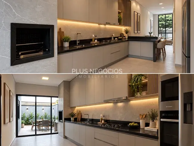 Casa com 250m² 3 quartos e 5 banheiros, à venda, no bairro Condomínio Villa do Bosque em Sorocaba