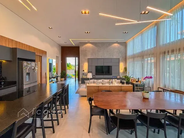Casa com 540m² 3 quartos e 4 banheiros, à venda, no bairro Condomínio Residencial Ecopark Bourbon em Caçapava