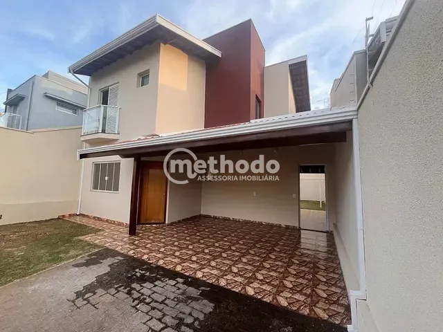 Casa com 200m² 3 quartos e 3 banheiros, à venda, no bairro Residencial Terras do Barão em Campinas