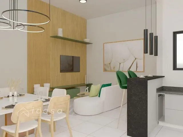 Casa com 165m² 3 quartos e 2 banheiros, à venda, no bairro Cecap em Taubaté