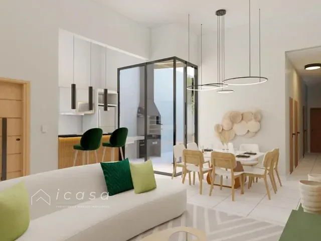 Casa com 165m² 3 quartos e 2 banheiros, à venda, no bairro Cecap em Taubaté
