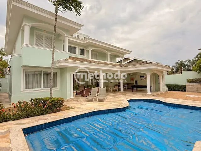 Casa com 696m² 4 quartos e 7 banheiros, à venda, no bairro Loteamento Alphaville Campinas em Campinas